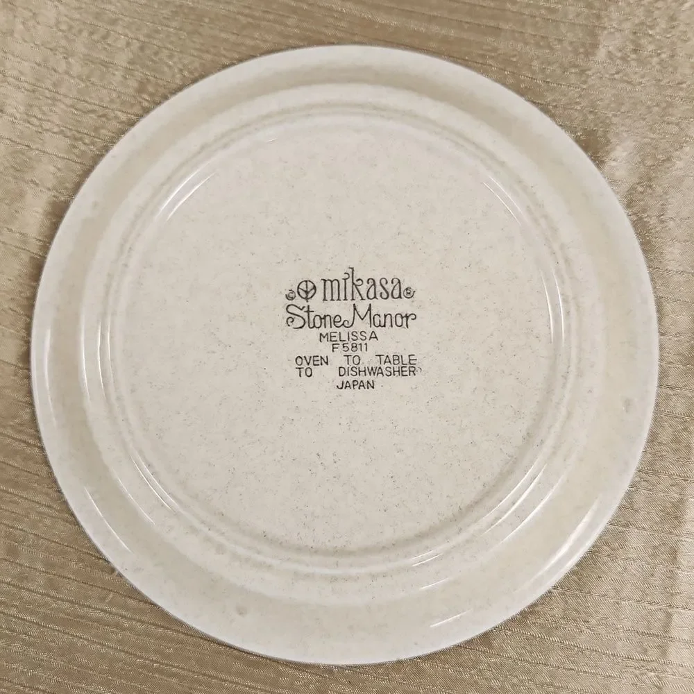 Mikasa Stone Manor Melissa F5811 Salad Dessert Plate 7 5/8